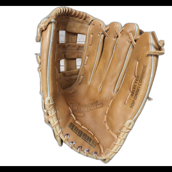 REGENT THE BIGMAN Baseball Glove #03980 12” RIGHT HAND THROWING COWHIDE - Picture 1 of 8